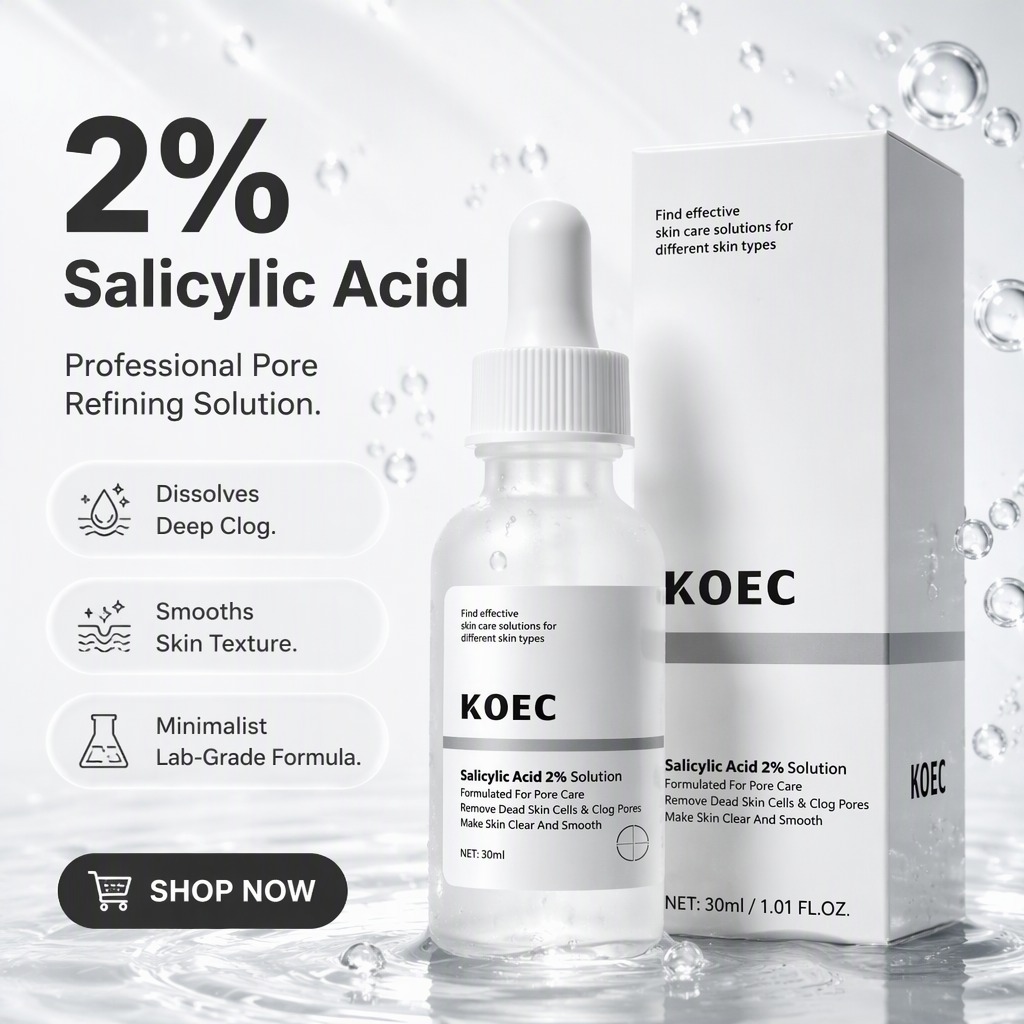 Salicylic Acid Blackhead Remover - 2% Salicylic Acid Solution BHA Face