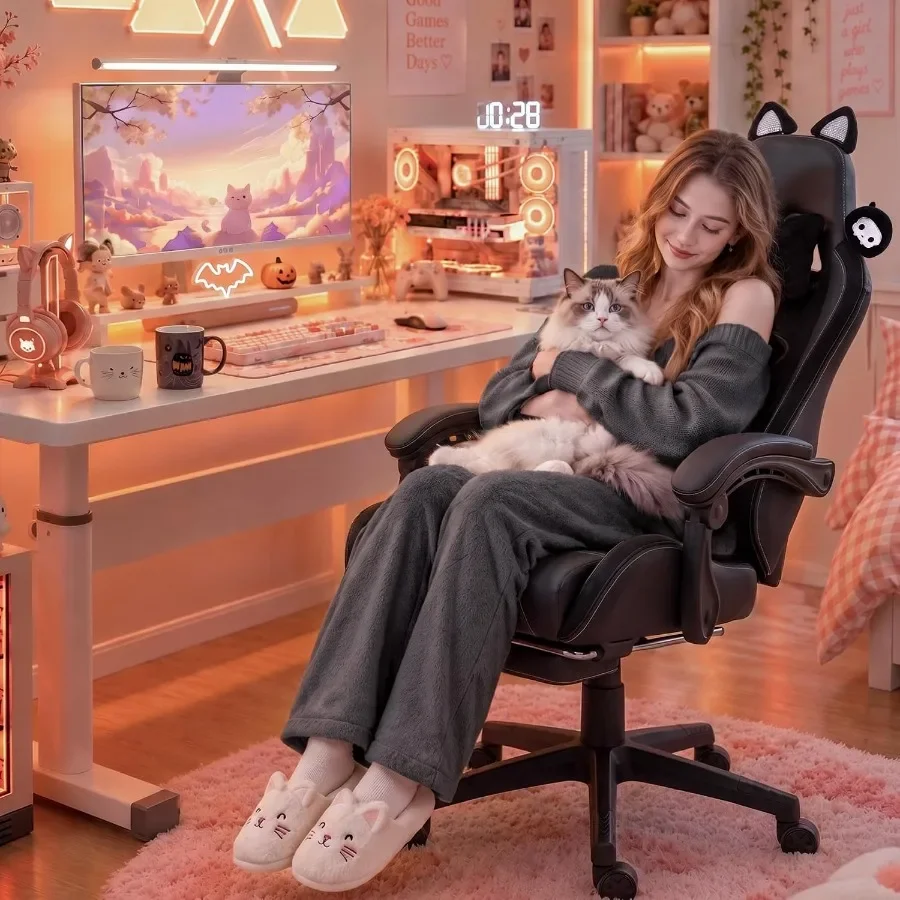 Gaming Chair for Adults with C - đánh giá và giá Massage