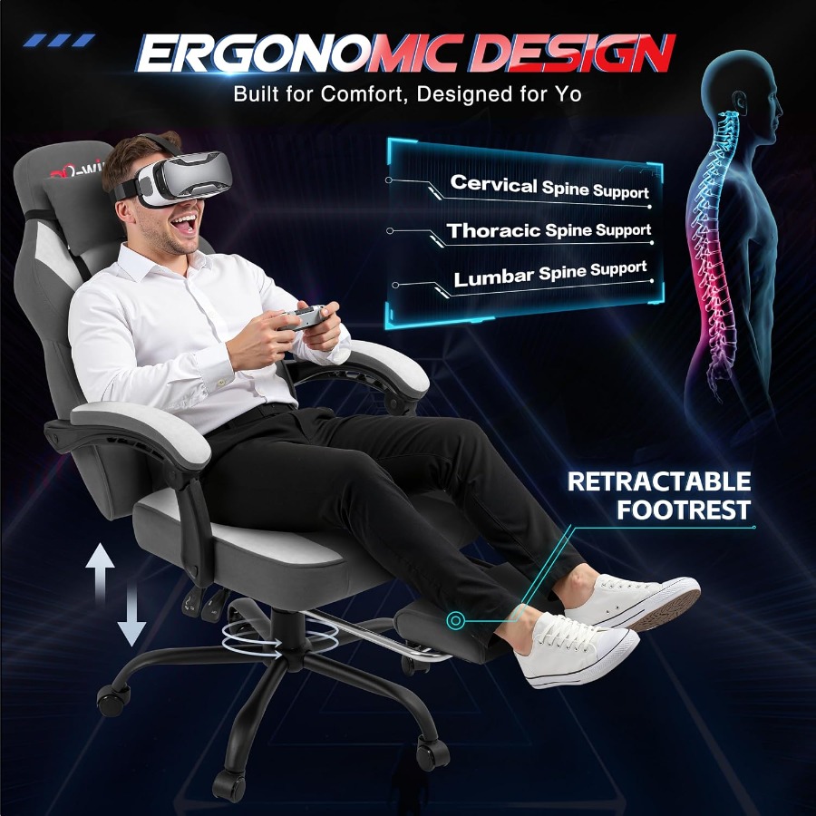 Gaming Chair for Adults with F - đánh giá và giá Massage