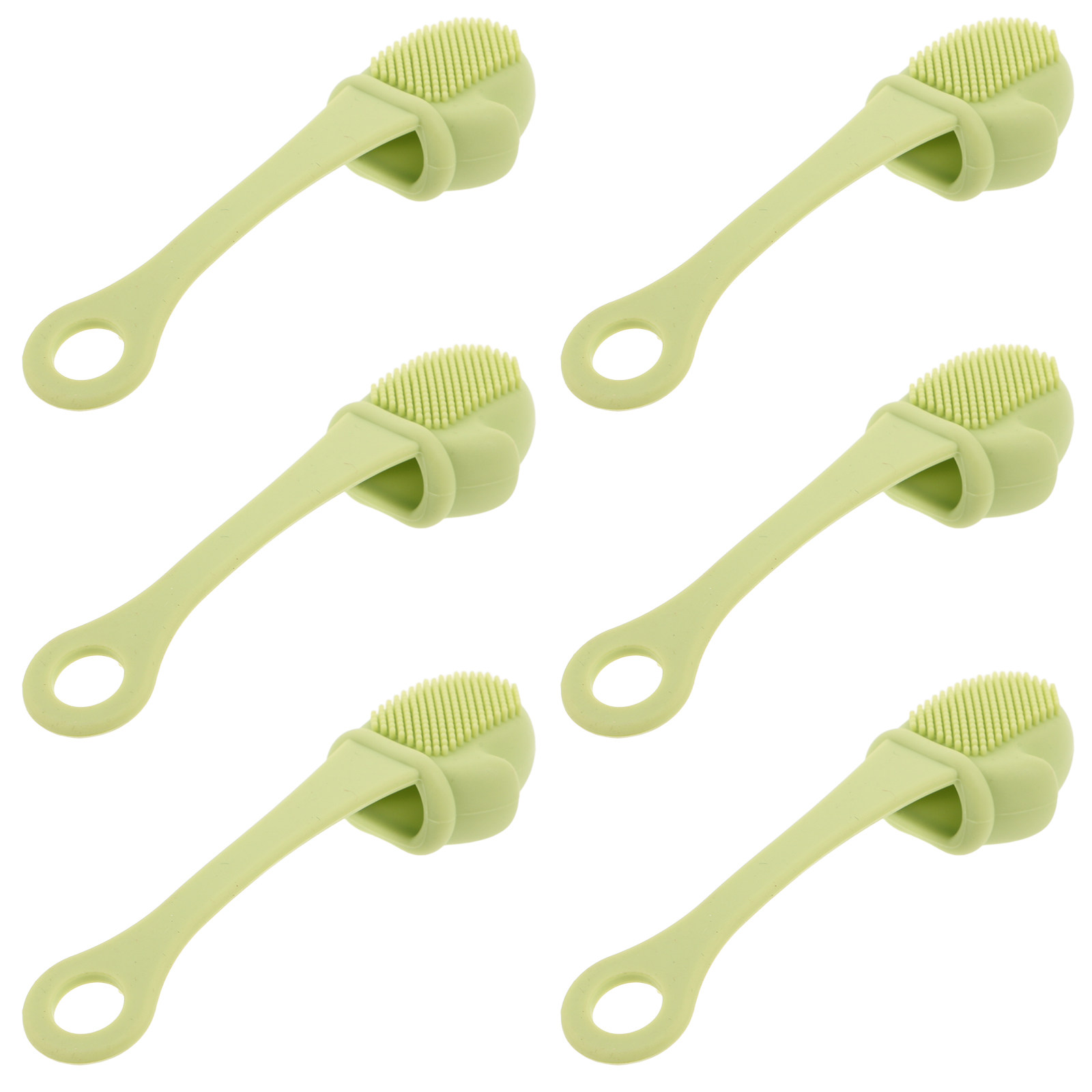 6Pcs Face Cleansing Brush Sili - đánh giá và giá Silicone Face Scrubber Electric