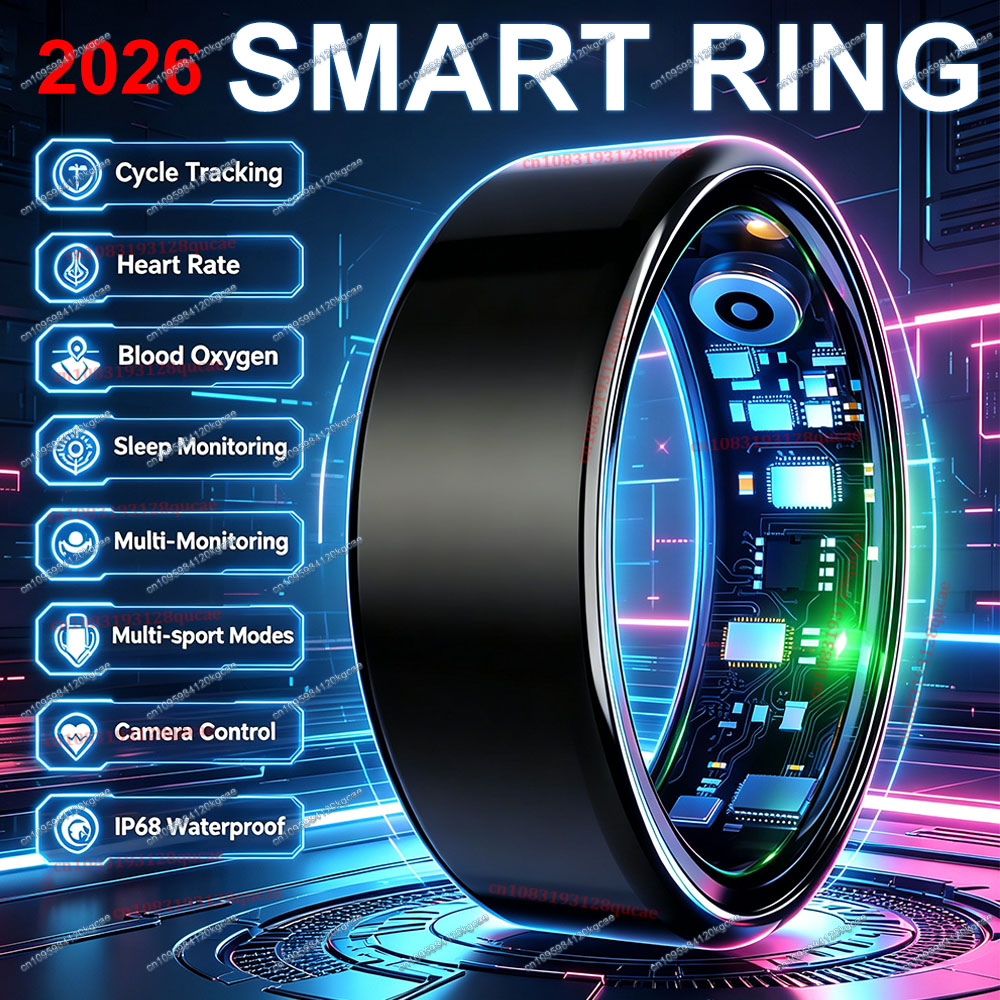 New Smart Ring Heart Rate Bloo - đánh giá và giá Health Monitors