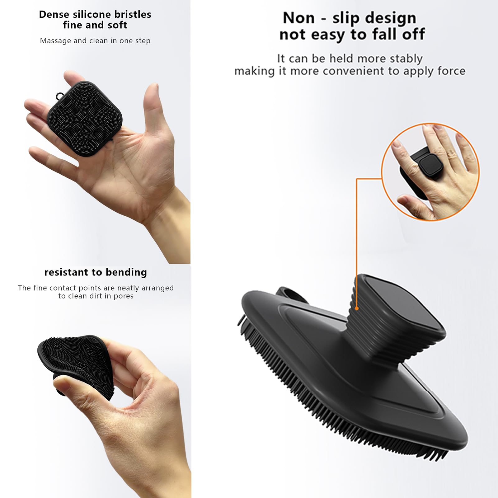 Facial Cleaning Brush Silicone - đánh giá và giá Silicone Face Scrubber Electric