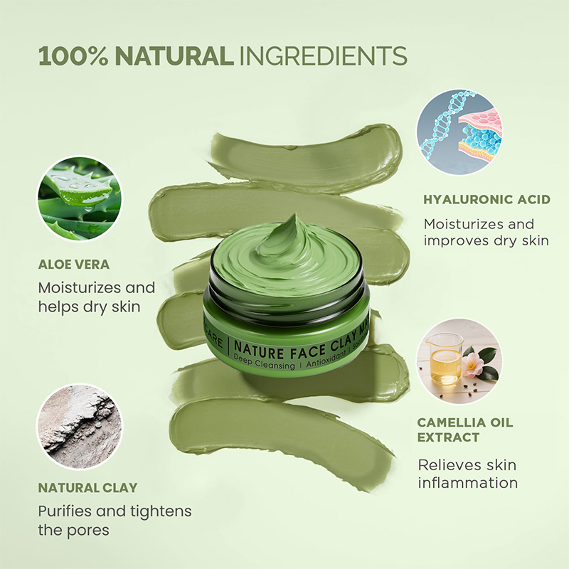 Antioxidant Green Tea Clay Mas - đánh giá và giá Green Tea Cleansing Clay Mask