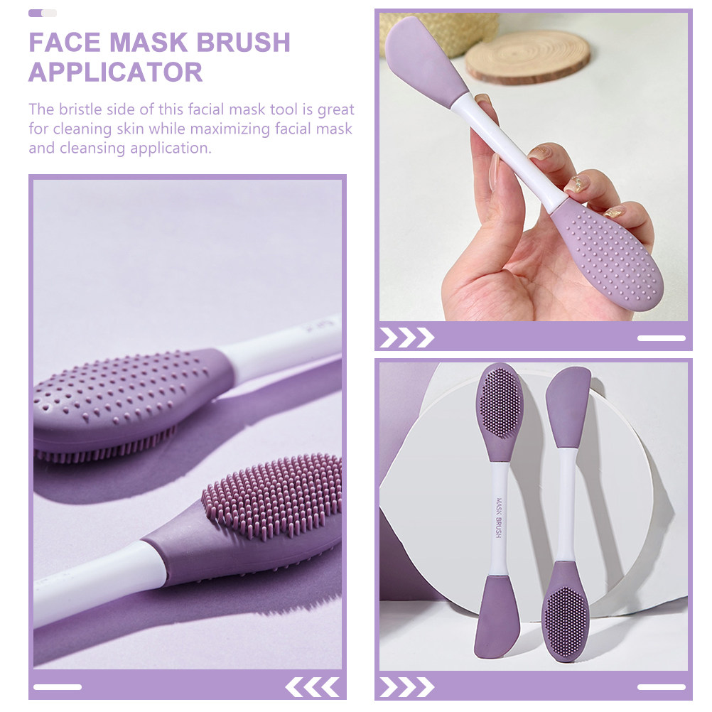Dual-Head Silicone Face Mask B - đánh giá và giá Silicone Face Scrubber Electric