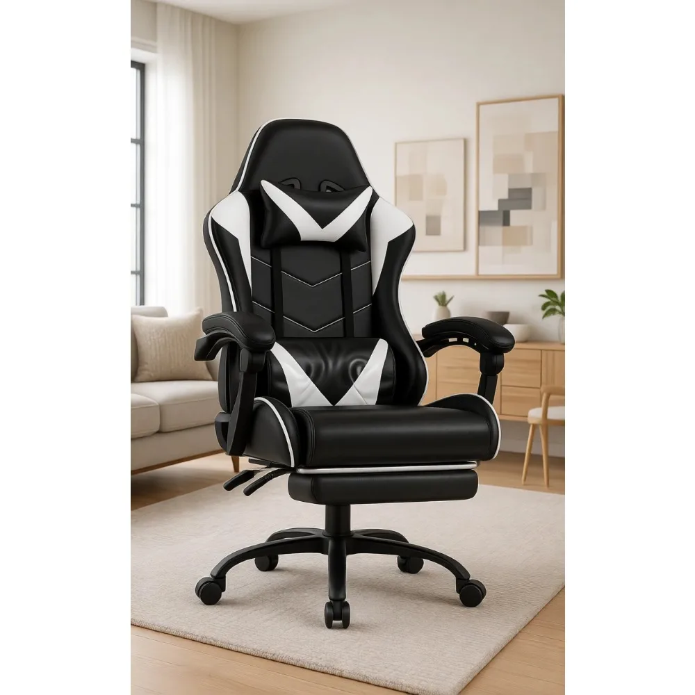 High-back reclining game chair - đánh giá và giá Massage