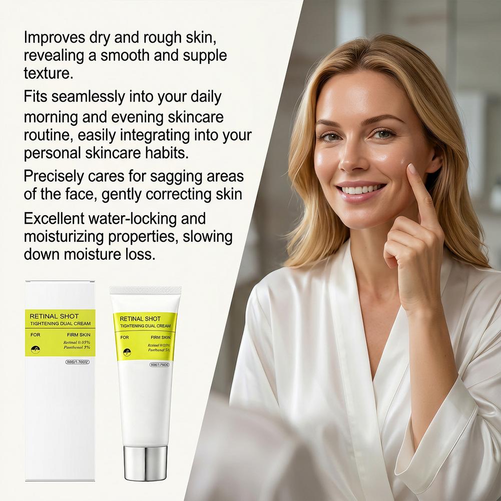 Retinol Shot Tightening Dual C - đánh giá và giá Retinol Anti Wrinkle Cream